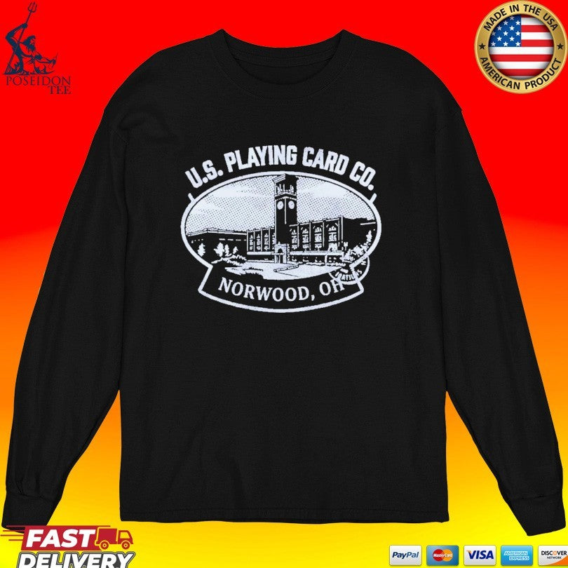 Us Playing Card Company Tower Cincinnati T-shirt