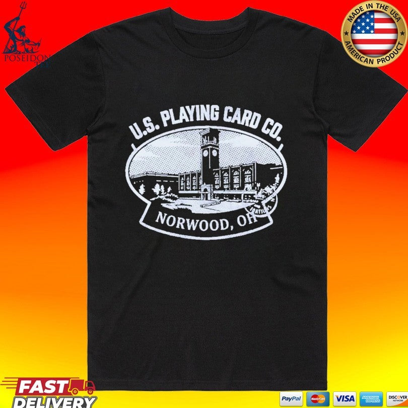 Us Playing Card Company Tower Cincinnati T-shirt