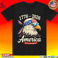 USA 250th Anniversary 1776 2026 T-shirt