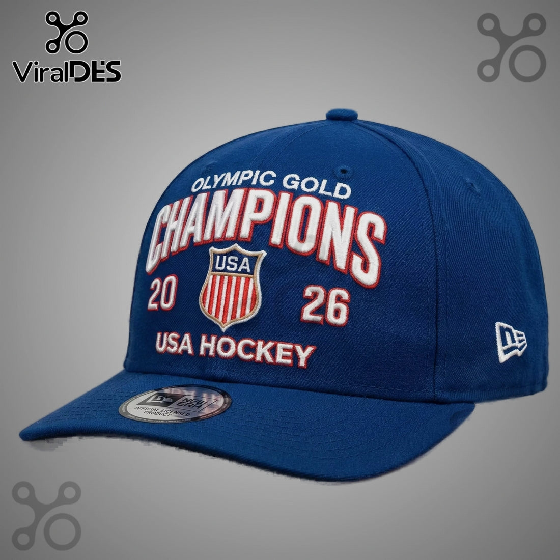 USA Hockey Olympic Gold Champions 2026 Commemorative Hat