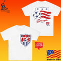 Usa Stars And Stripes Soccer T-shirt