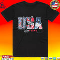Usa We The Leo Icons 250 Years T-shirt