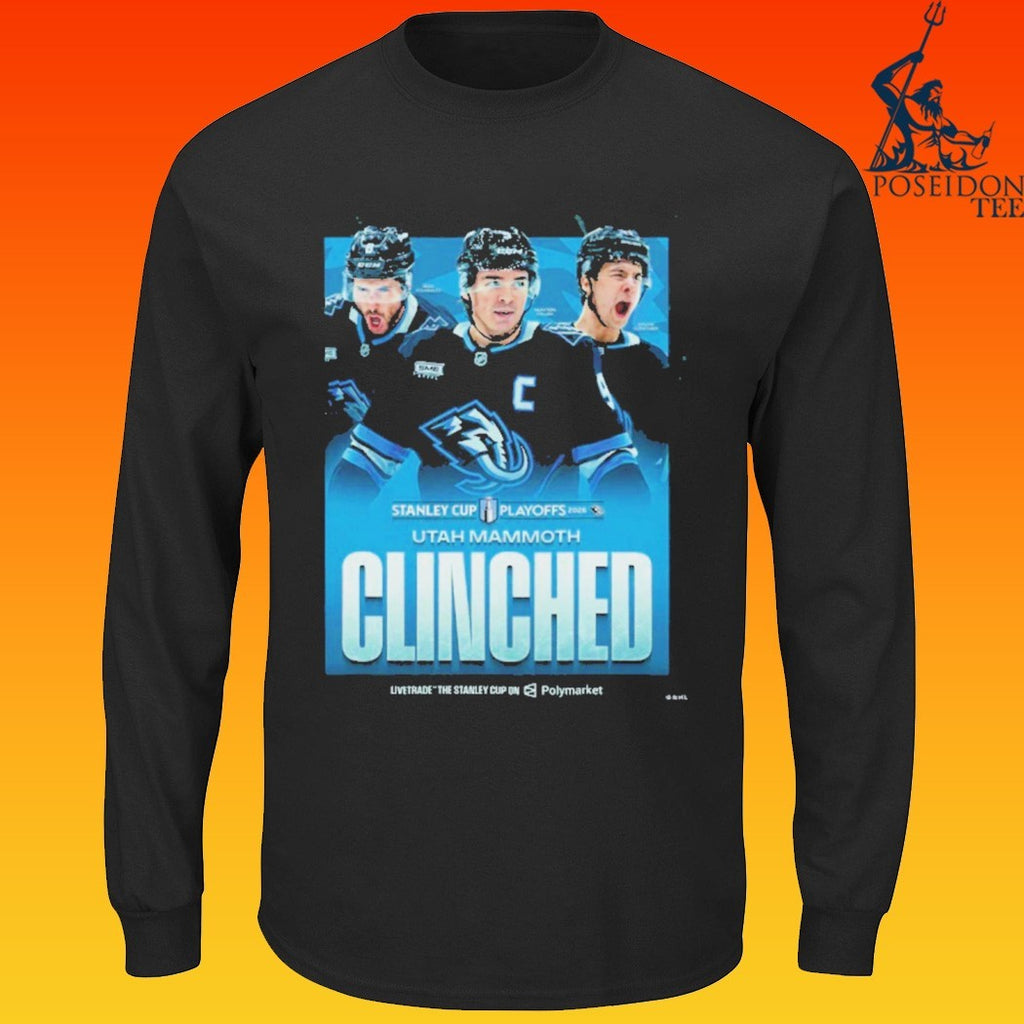 Utah Mammoth Clinched Stanley Player Of Team Player 2026 T-shirt