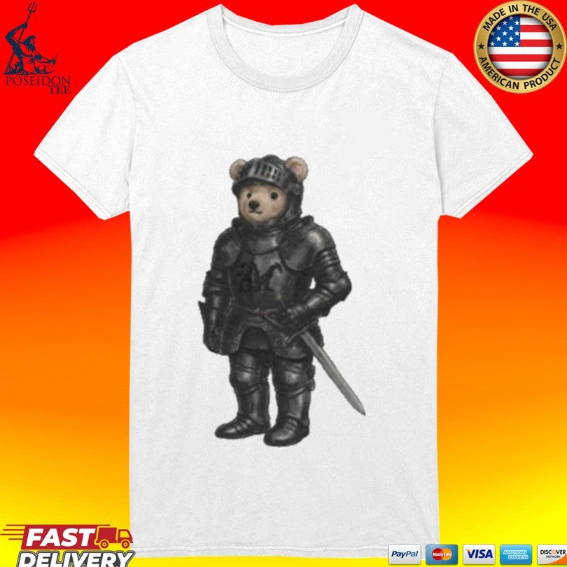 8thwndr Armored Bear T-shirt