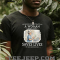 Never Underestimate A Woman Who Still Saves Lives Nurse 70s T Shirt