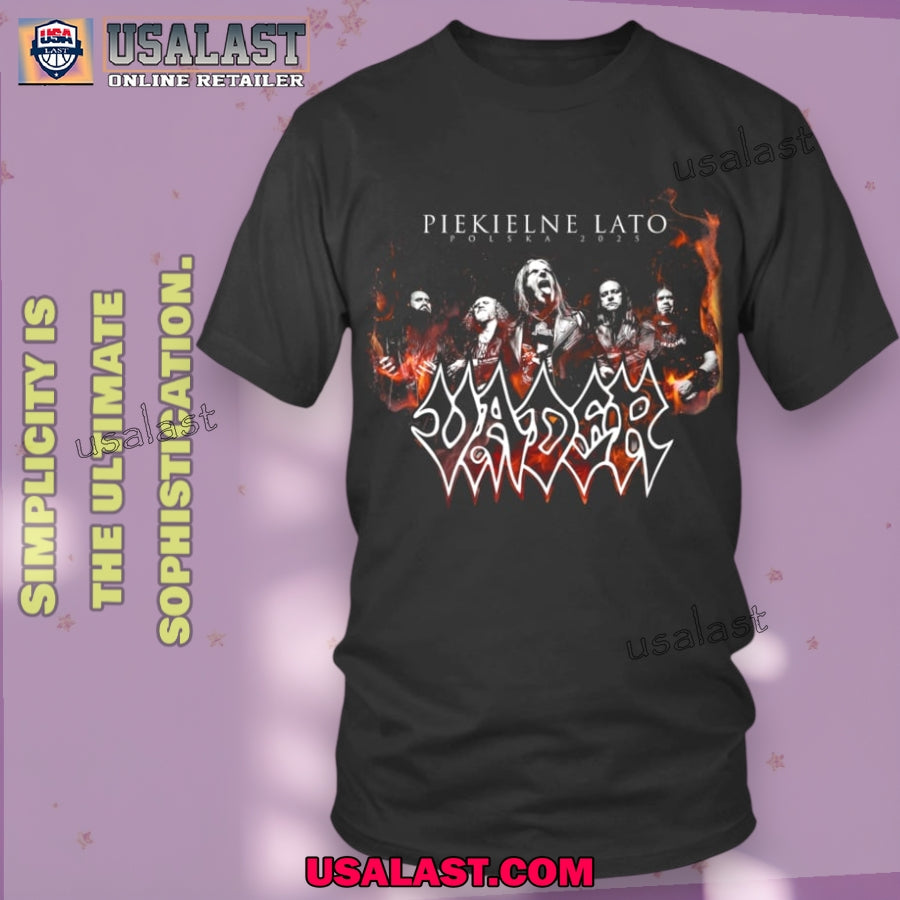 Vader Piekielne Lato Polska 2025 Tour Date Unisex Tee Shirt
