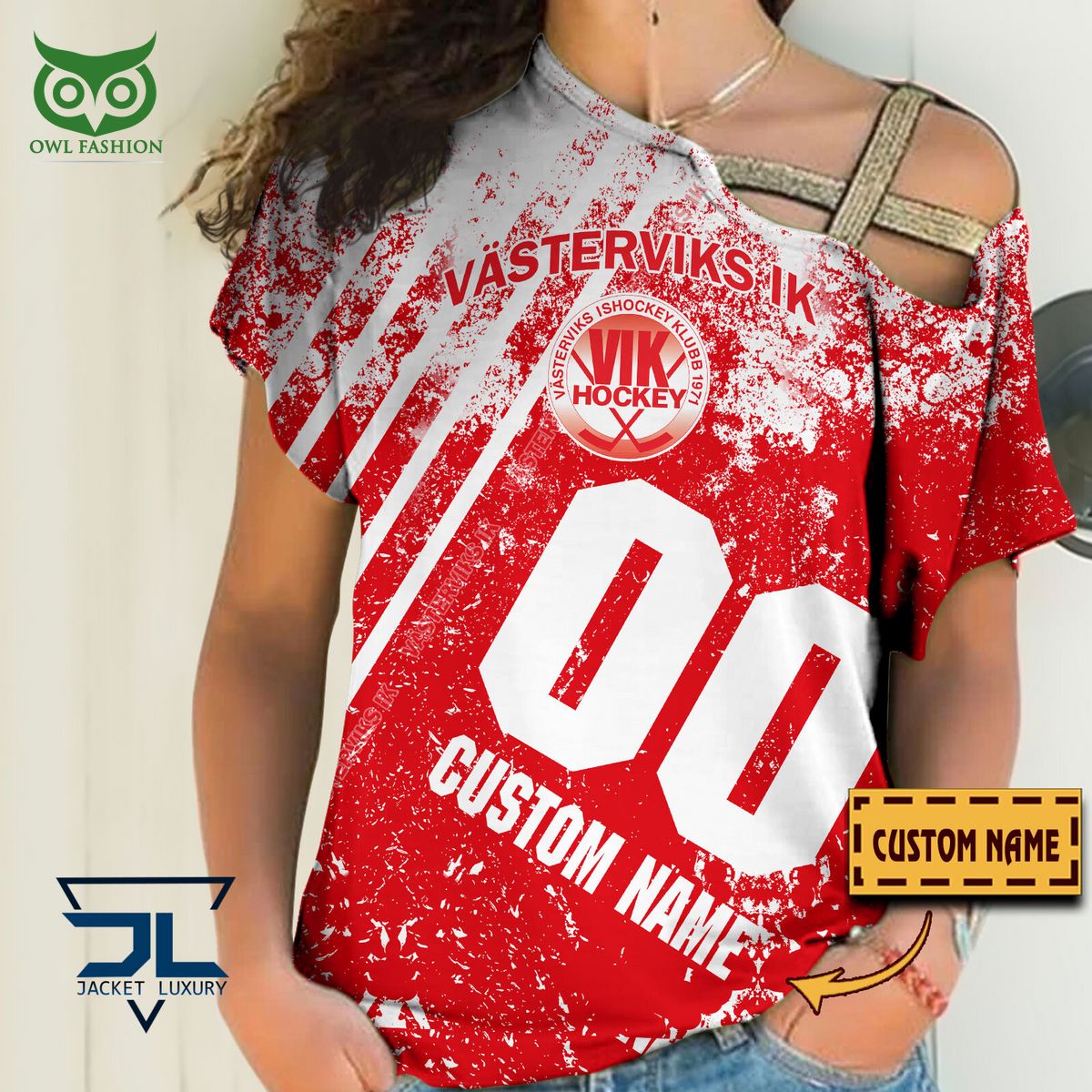 Västerviks IK SHL Personalized 3D Tshirt Polo Hawaiian Shirt