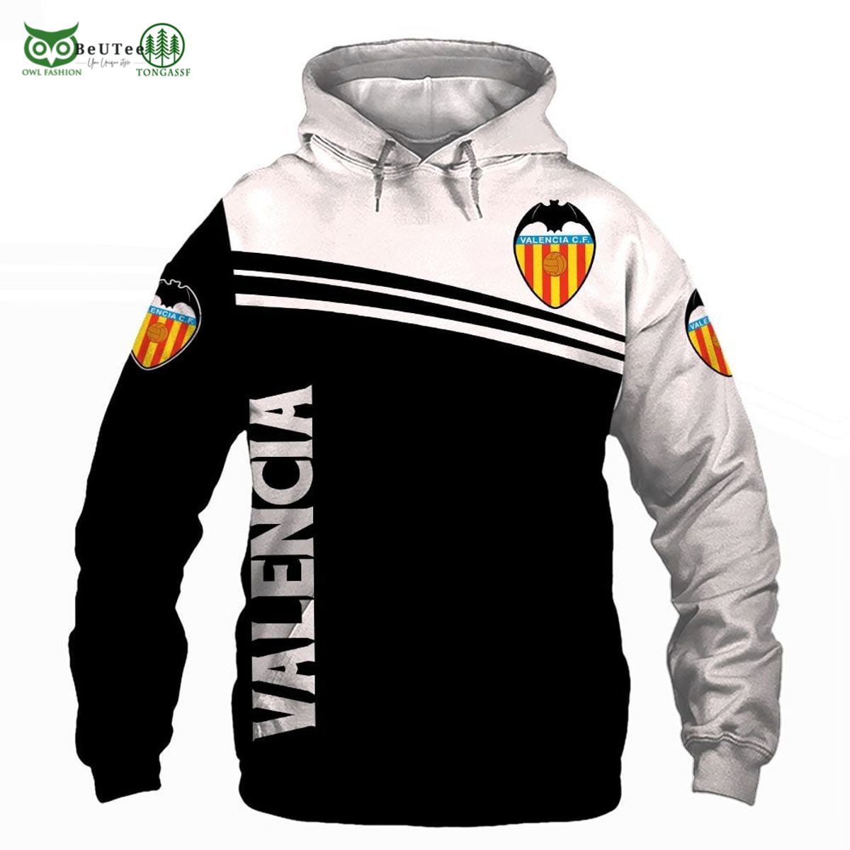 Valencia La Liga 3D Printed Hoodie Sweatshirt Sweater