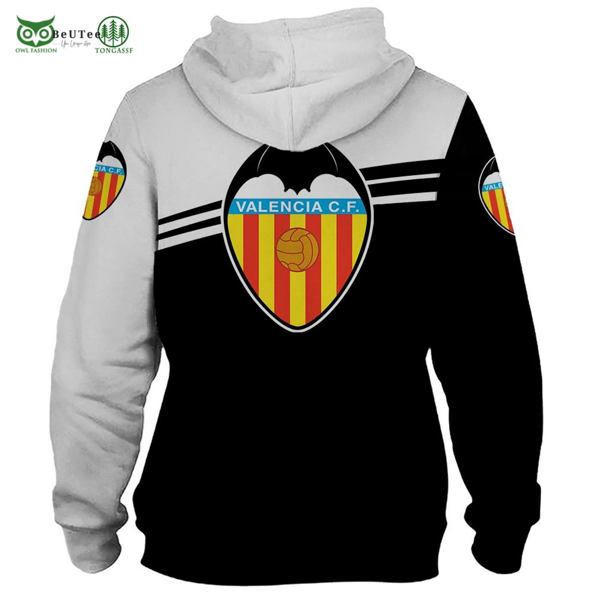 Valencia La Liga 3D Printed Hoodie Sweatshirt Sweater