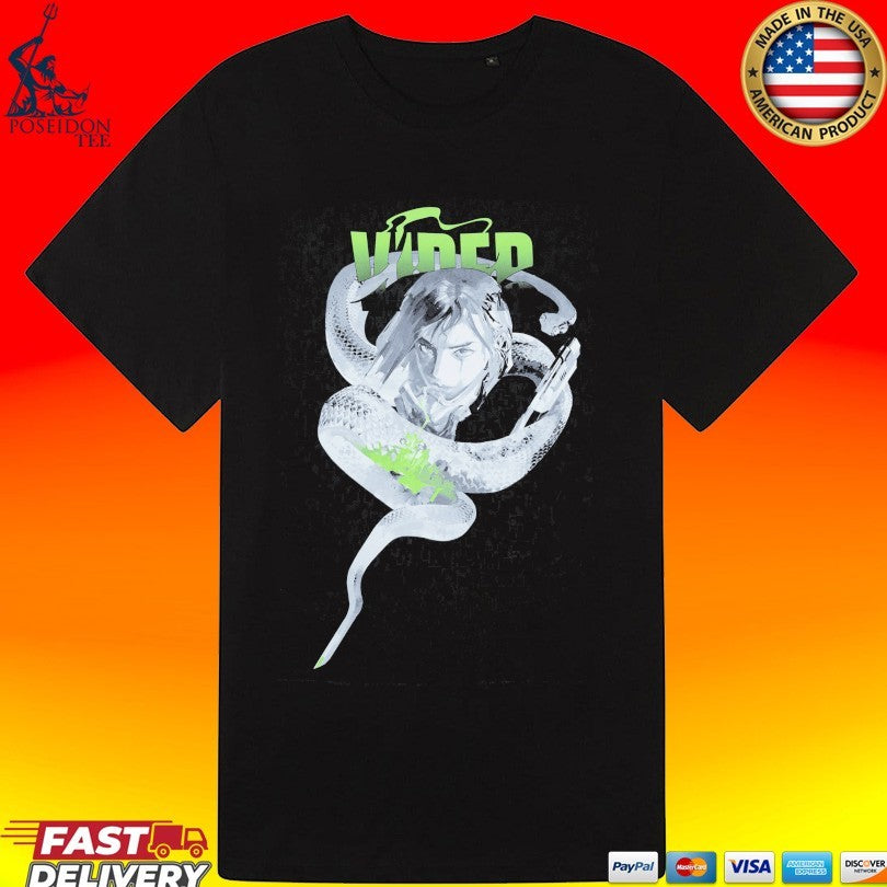 Valorant Why We Fight Back Viper T-shirt