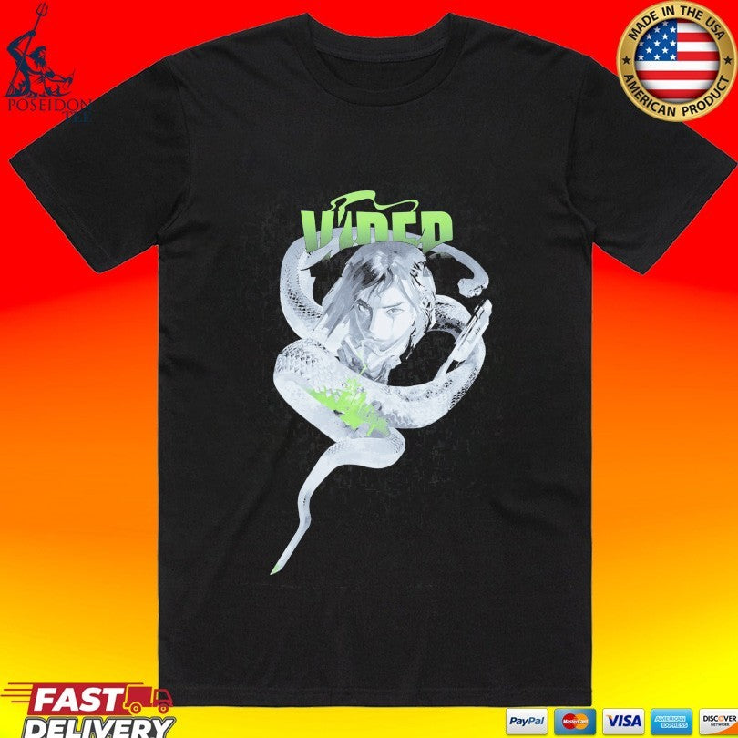 Valorant Why We Fight Back Viper T-shirt