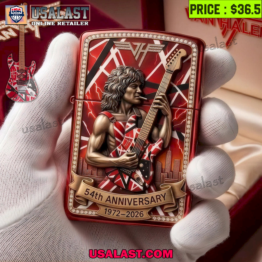Van Halen 54th Anniversary 2026 Lighter Case