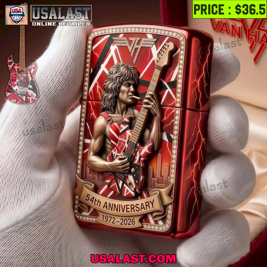 Van Halen 54th Anniversary 2026 Lighter Case