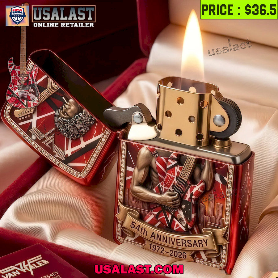 Van Halen 54th Anniversary 2026 Lighter Case
