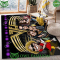 Van Halen Band Animation Area Rug Carpet