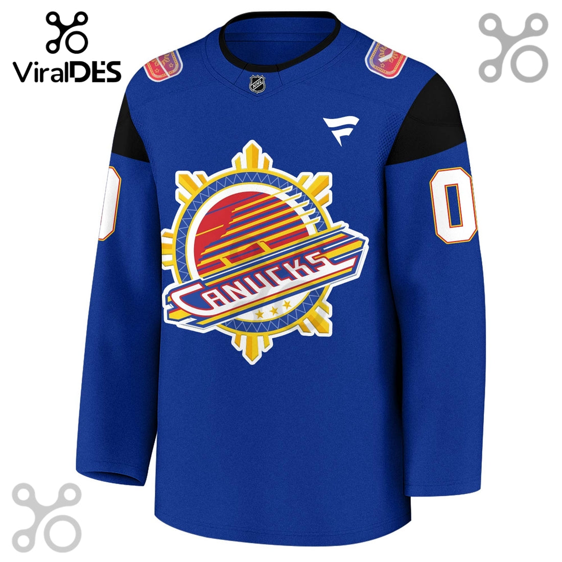 Vancouver Canucks Filipino Heritage Custom Hockey Jersey