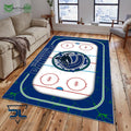 Vancouver Canucks NHL Hockey Team Carpet Rug