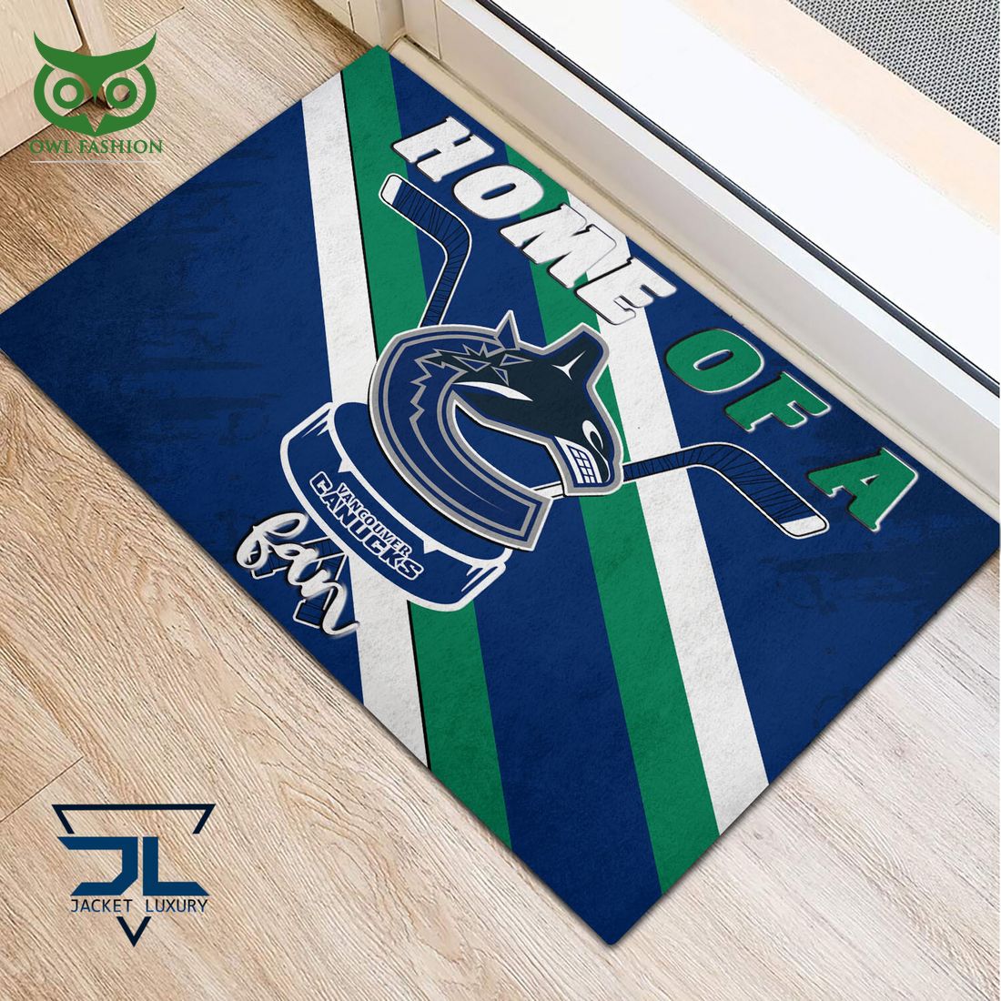 Vancouver Canucks NHL Team Doormat