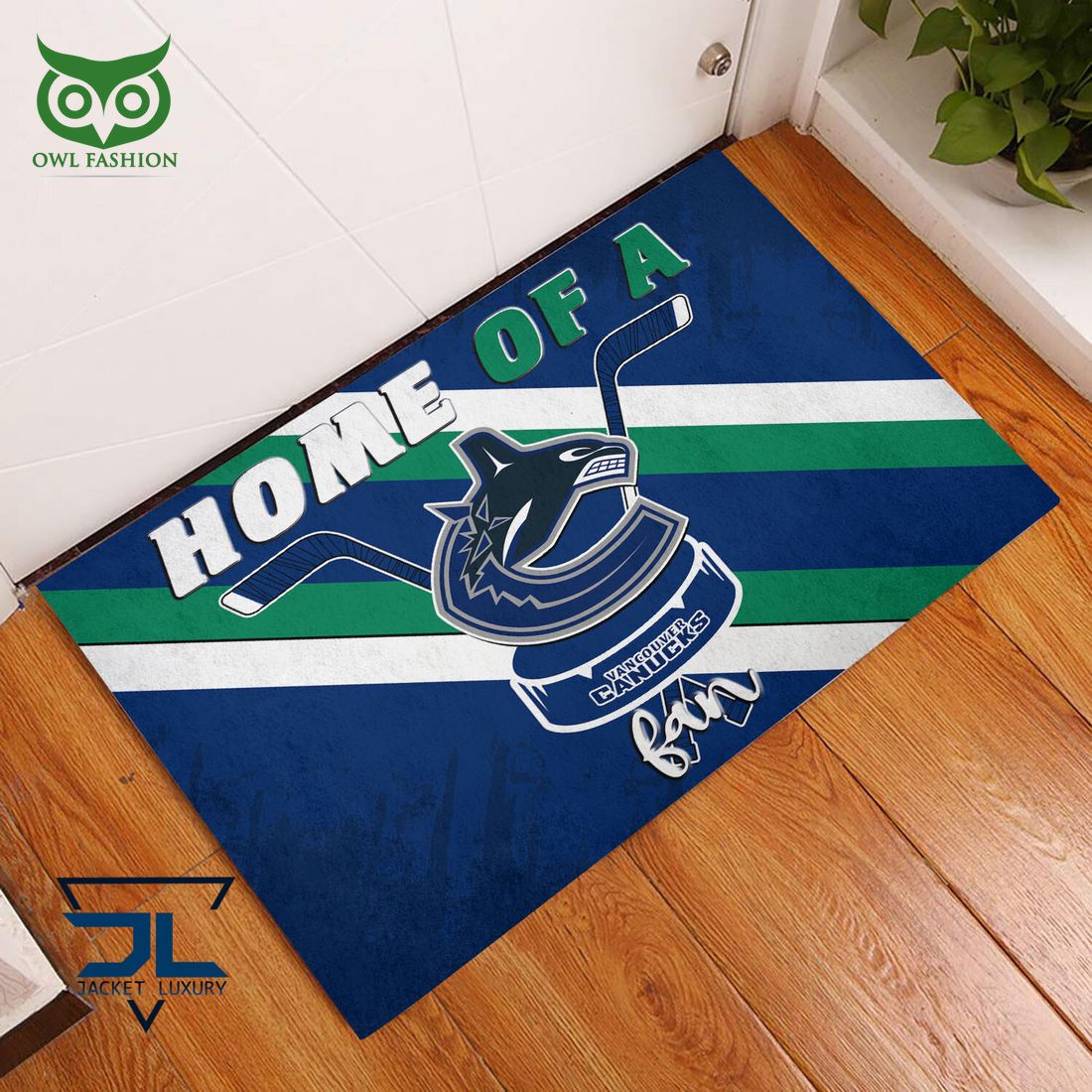 Vancouver Canucks NHL Team Doormat
