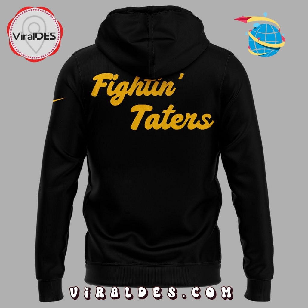 Vandal Football Fightin’ Taters Black Hoodie 2025