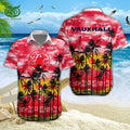 Vauxhall Car Hawaiian Shirt Short