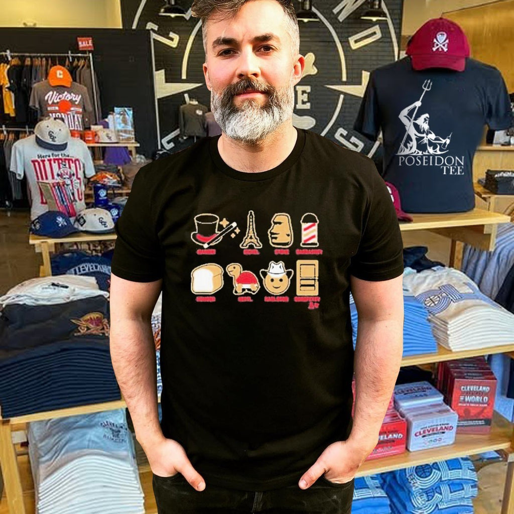 Vegas Hockey Emoji Stars T-shirt