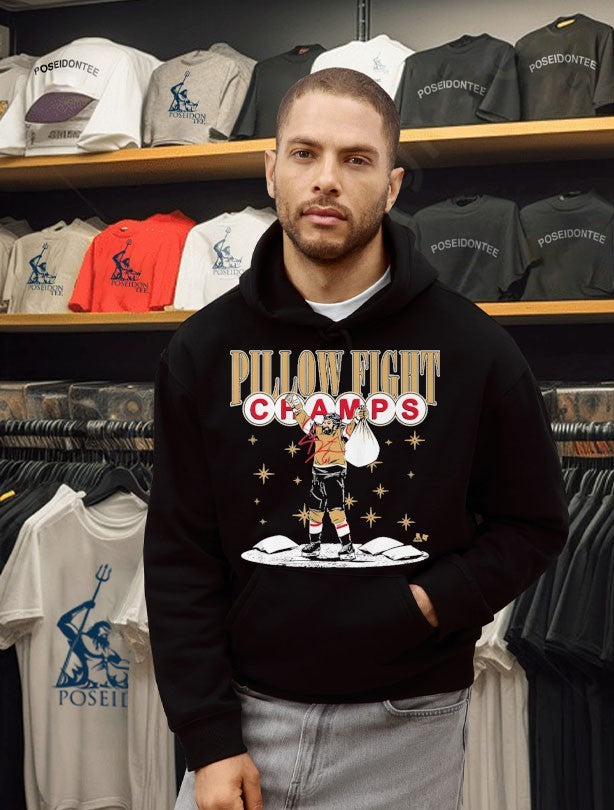 Vegas Hockey Pillow Fight Champs T-shirt