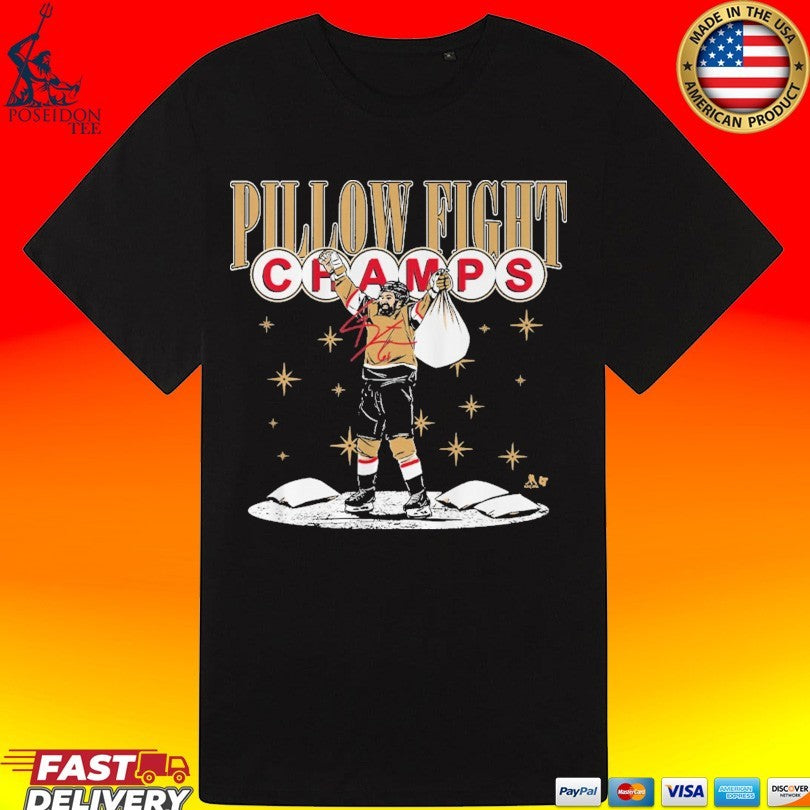 Vegas Hockey Pillow Fight Champs T-shirt