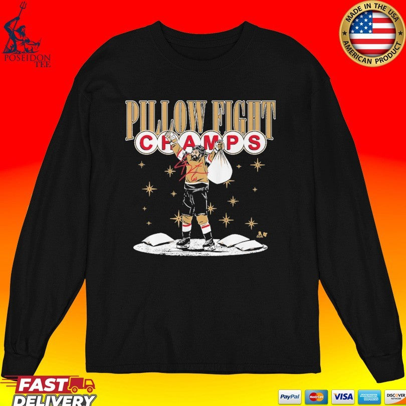 Vegas Hockey Pillow Fight Champs T-shirt