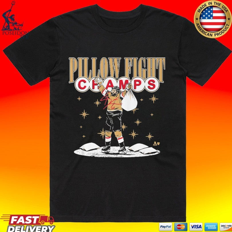 Vegas Hockey Pillow Fight Champs T-shirt