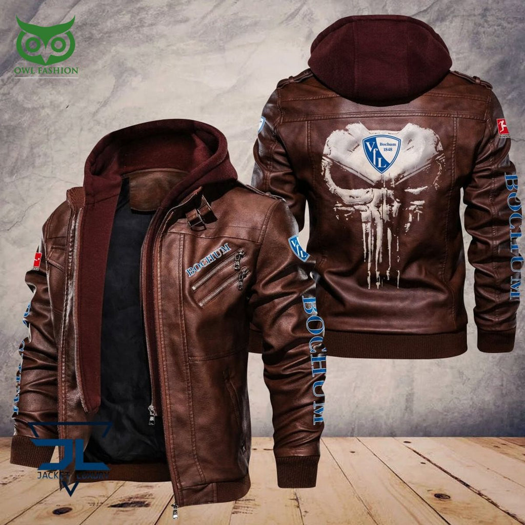 VfL Bochum Bundesliga Germany League 2D Leather Jacket