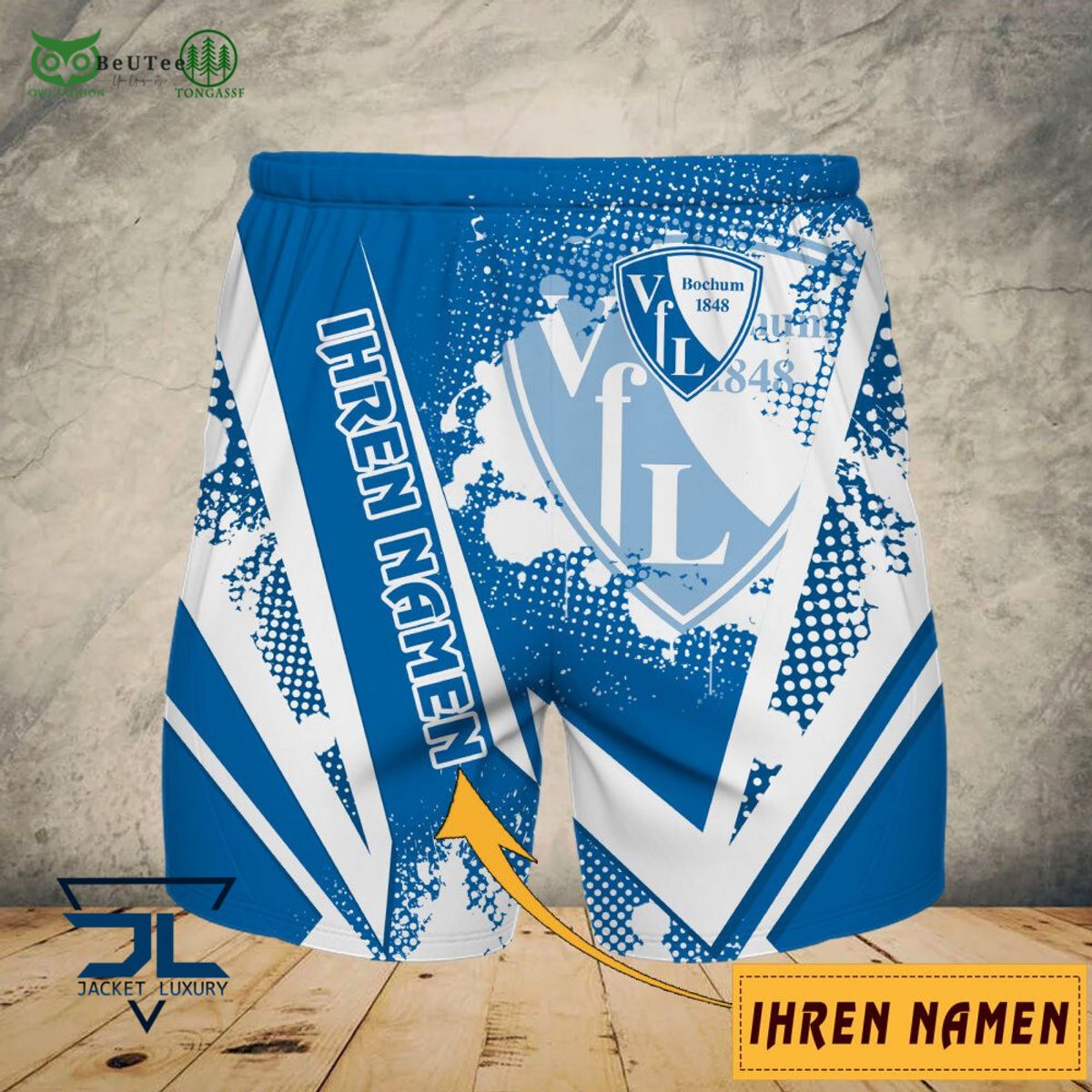 VfL Bochum Bundesliga Ihren Namen 3D Hoodie Shirt Polo