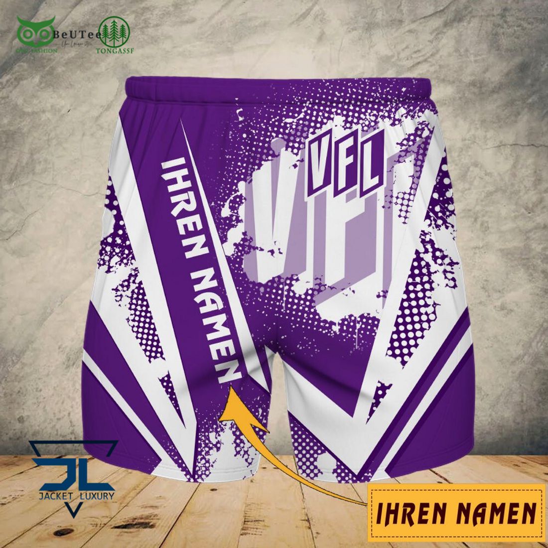 VfL Osnabruck Iheren Namen AOP 3D Shirt Full