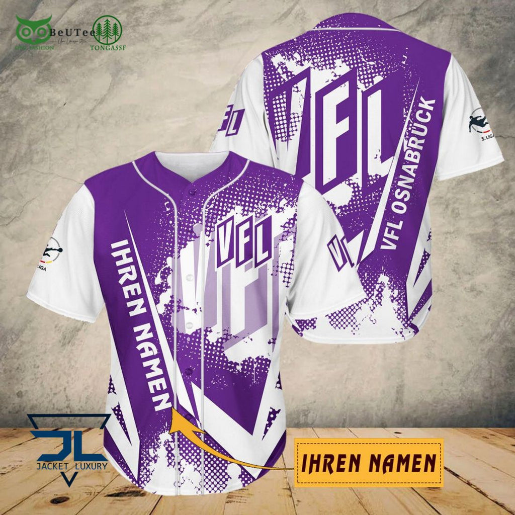 VfL Osnabruck Iheren Namen AOP 3D Shirt Full