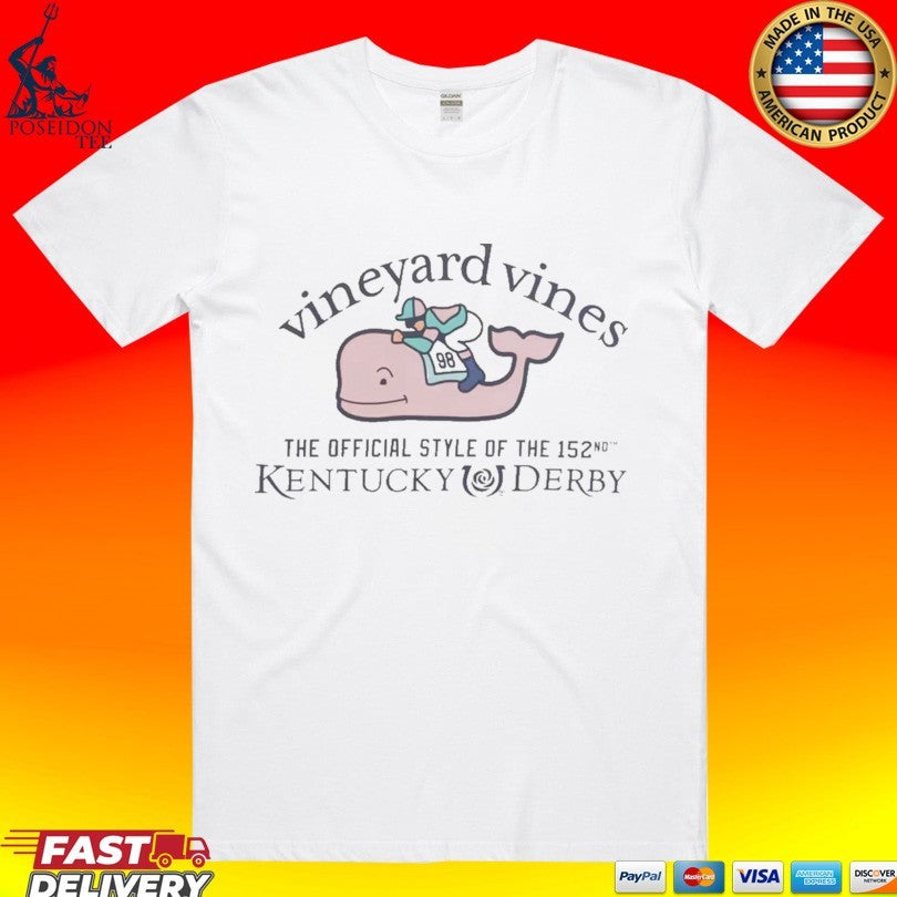 Vineyard Vines The 152nd Kentucky Derby Whale T-shirt