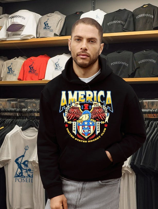 Violent Gentlemen America United States Hockey Club Usa 250 Premium T-shirt