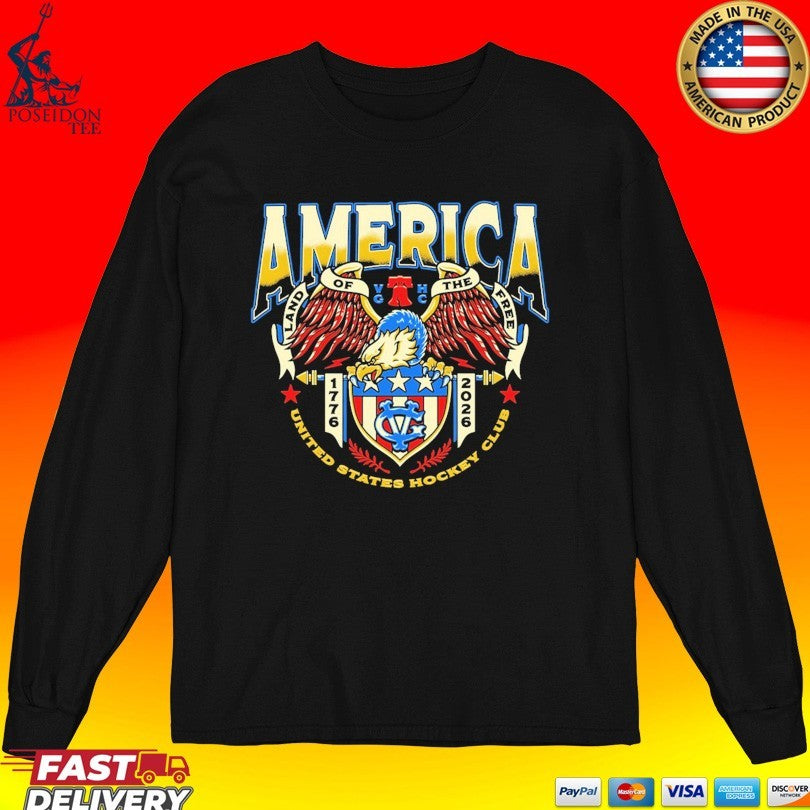 Violent Gentlemen America United States Hockey Club Usa 250 Premium T-shirt