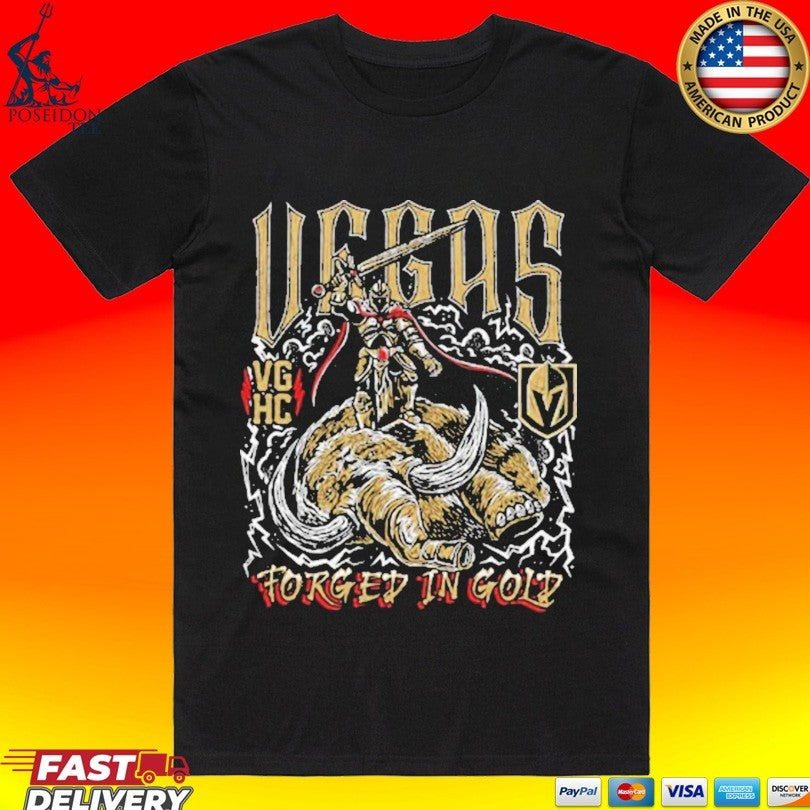 Violent Gentlemen Vegas Golden Knights Vs. Mammoth 2026 Playoff T-shirt