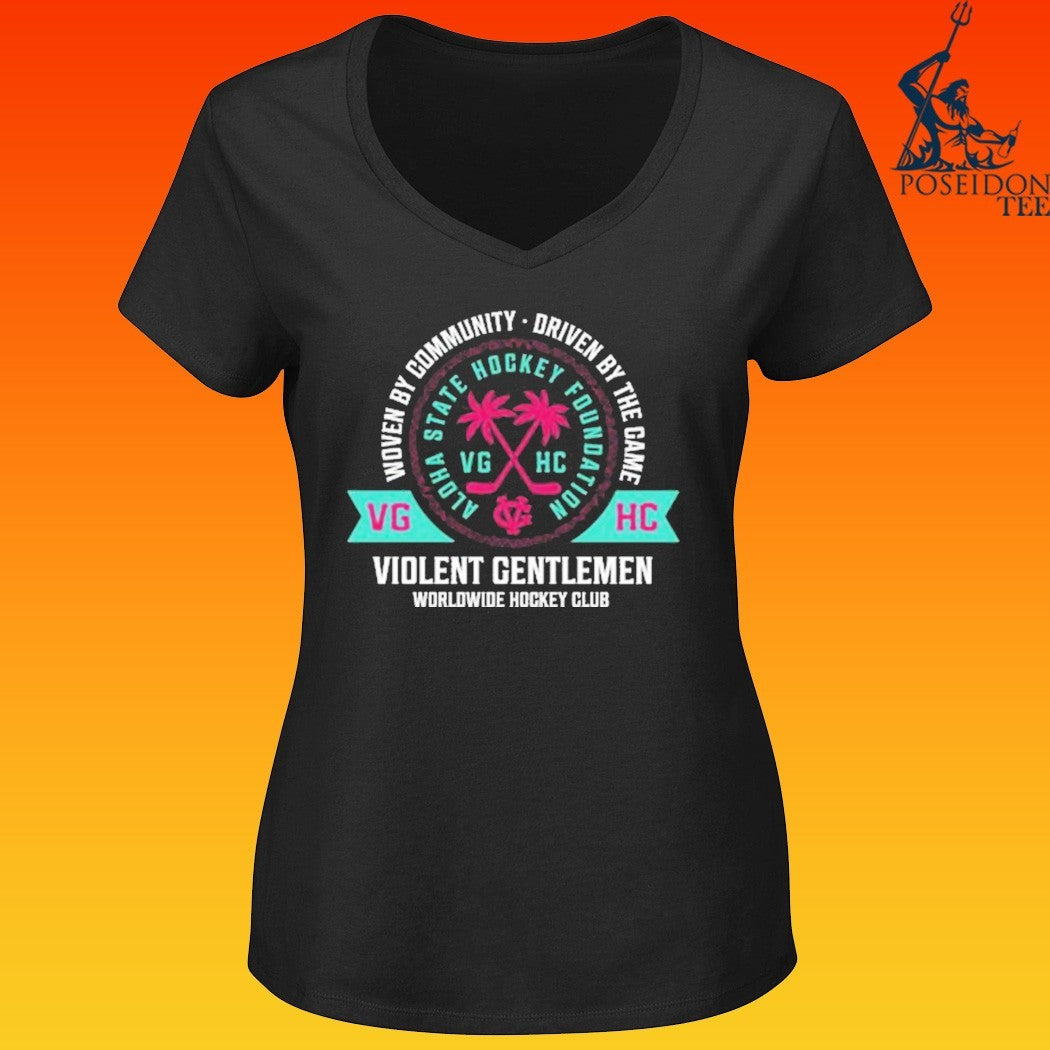 Violent Gentlemen Worldwide Hockey Club Aloha State 26 T-shirt