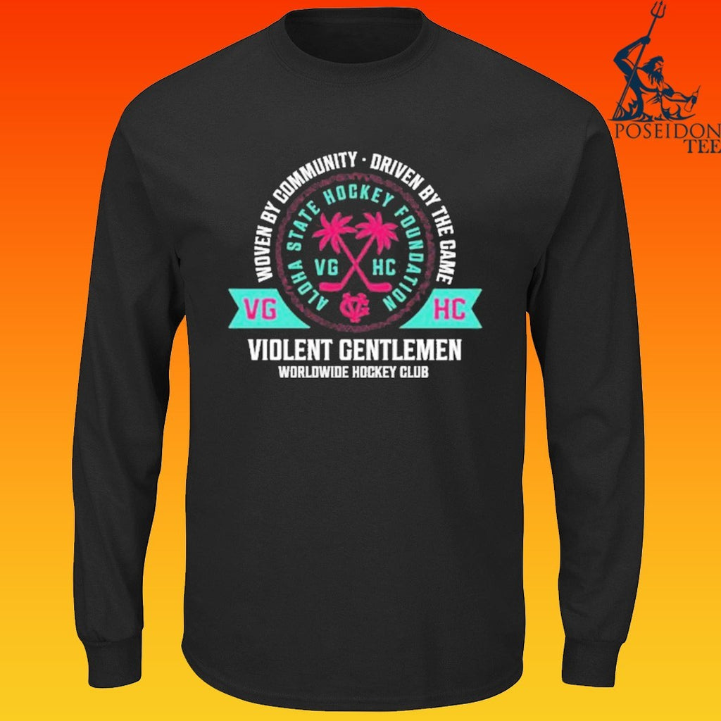 Violent Gentlemen Worldwide Hockey Club Aloha State 26 T-shirt