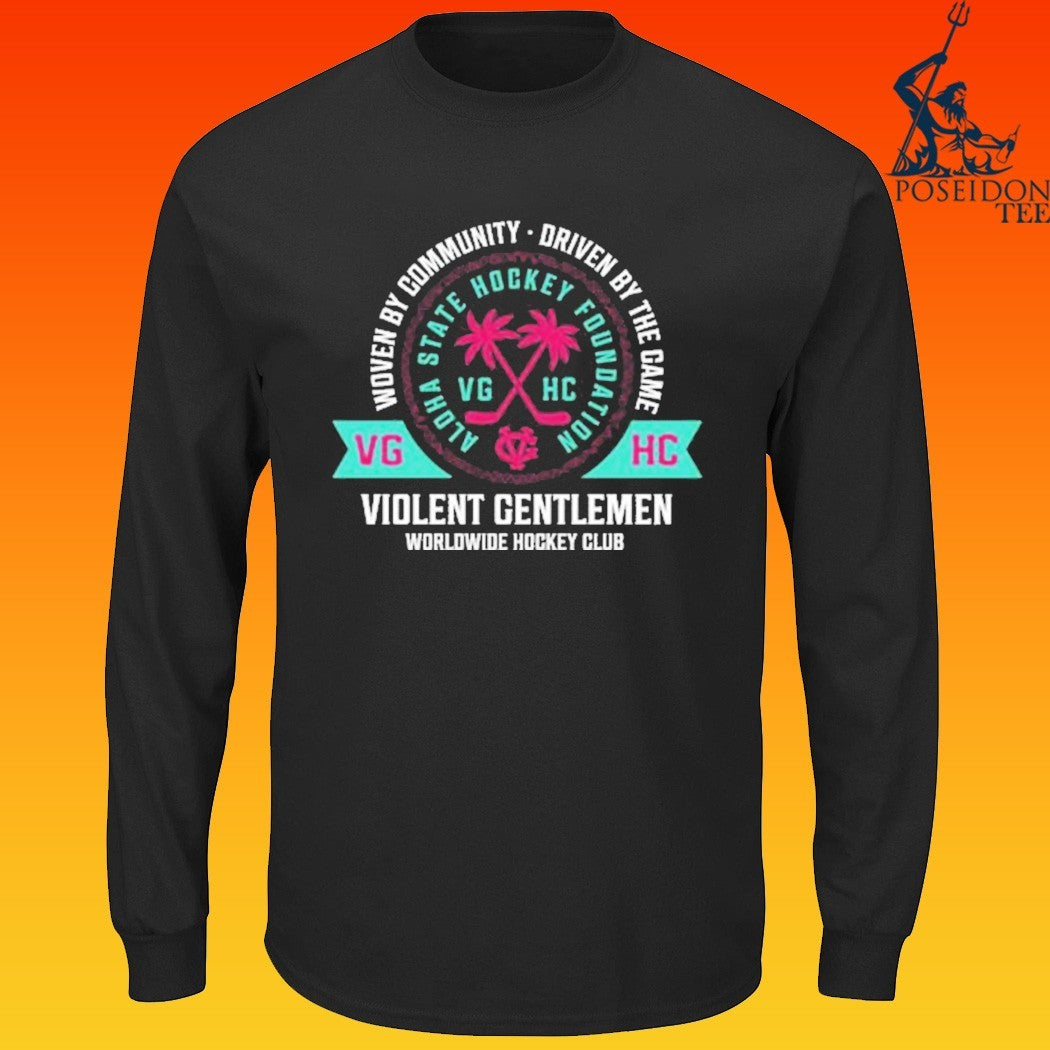Violent Gentlemen Worldwide Hockey Club Aloha State 26 T-shirt