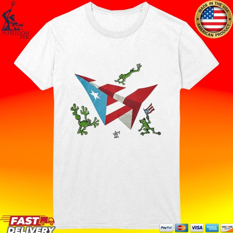 Vmr3 X Planes Puerto Rico Flag T-shirt