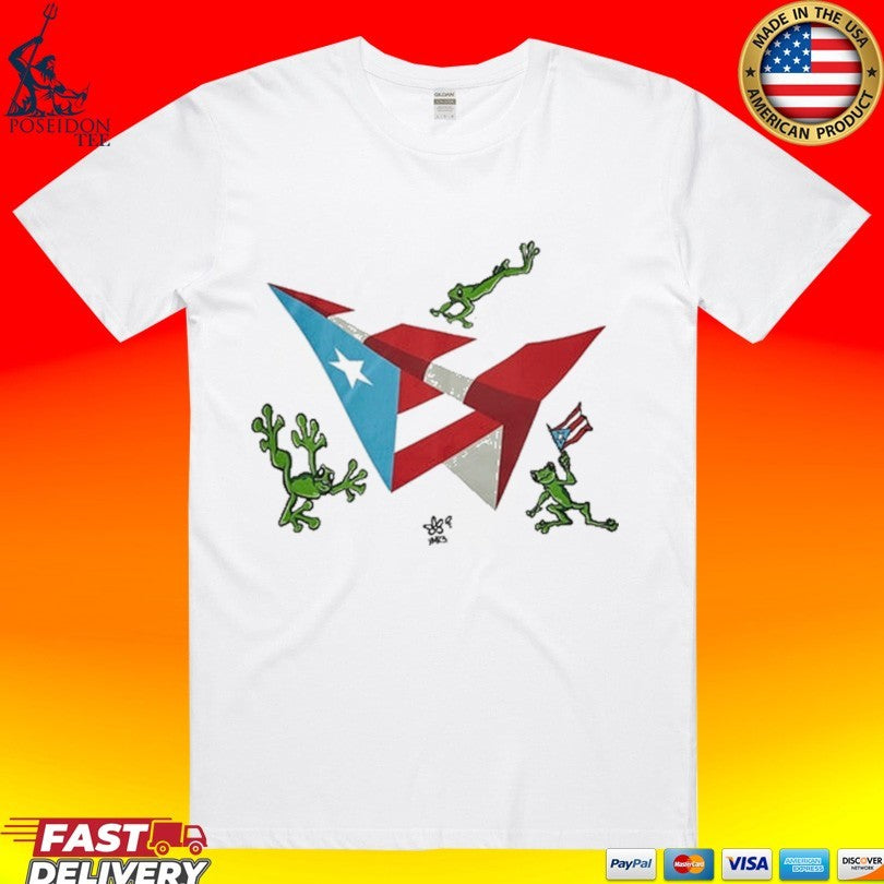 Vmr3 X Planes Puerto Rico Flag T-shirt