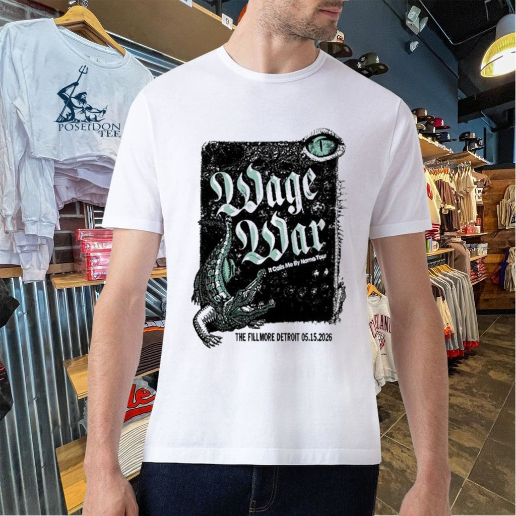Wage War 05.15.2026 Detroit Michigan T-shirt