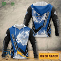 Waldhof Mannheim Iheren Namen AOP 3D Shirt Full