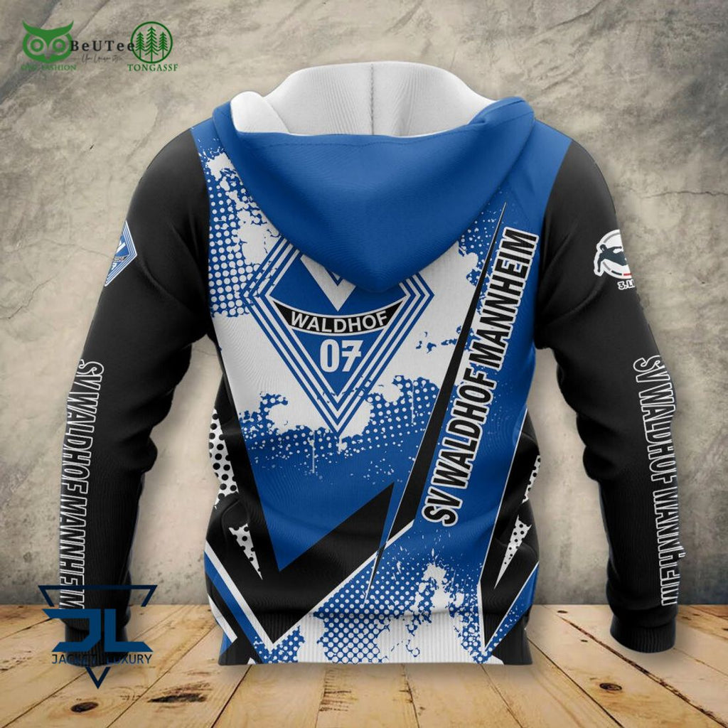 Waldhof Mannheim Iheren Namen AOP 3D Shirt Full
