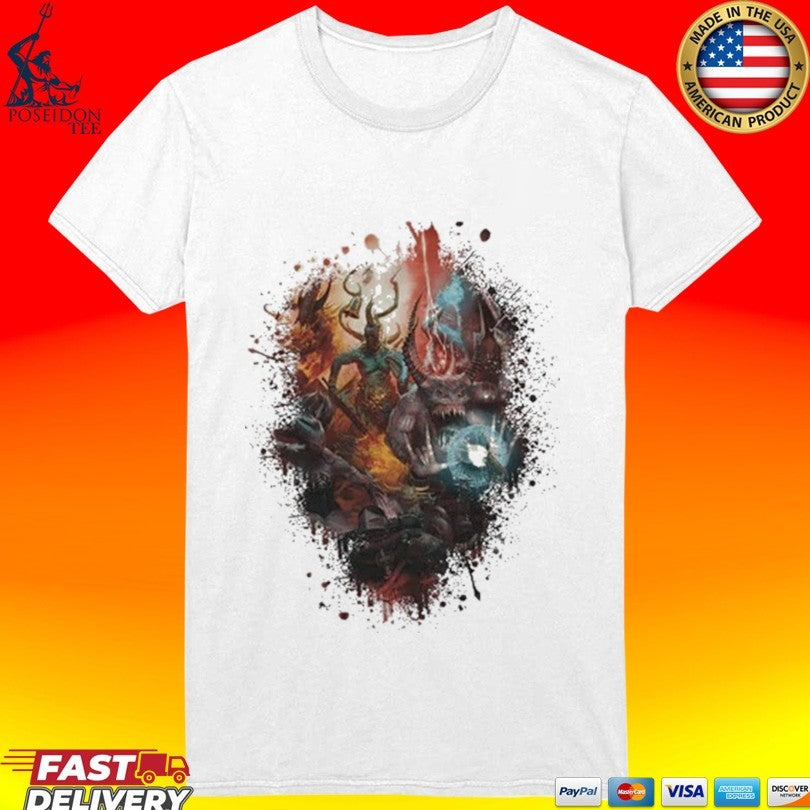 Warhammer Chaos Daemons Horrors Of The Warp T-shirt