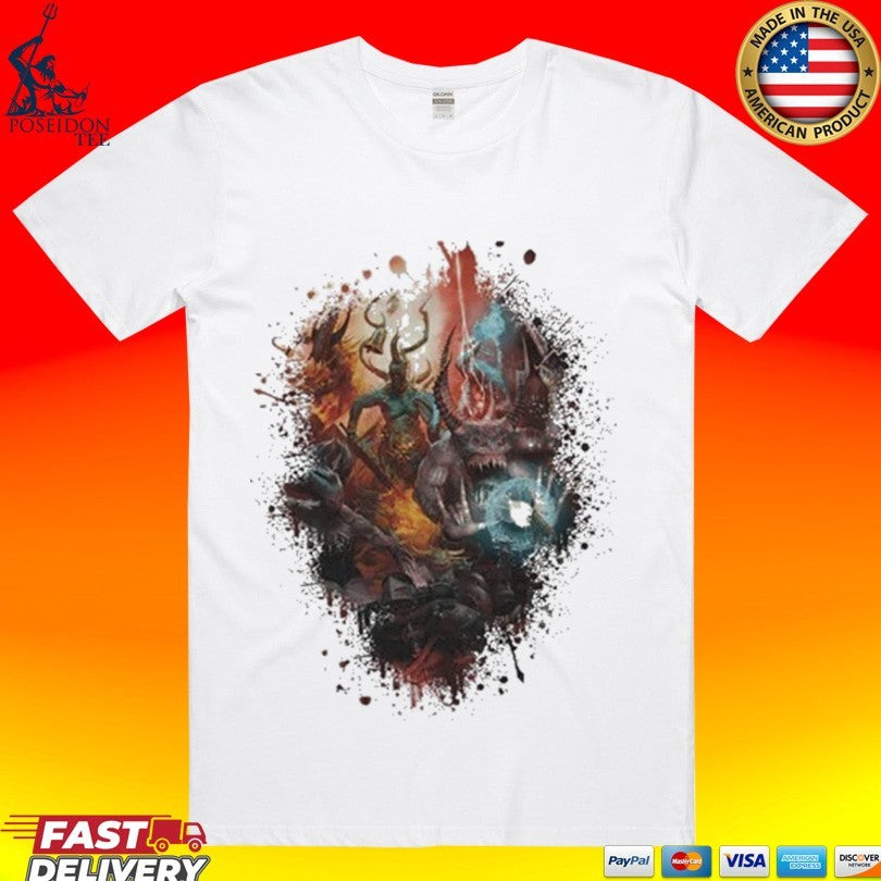 Warhammer Chaos Daemons Horrors Of The Warp T-shirt