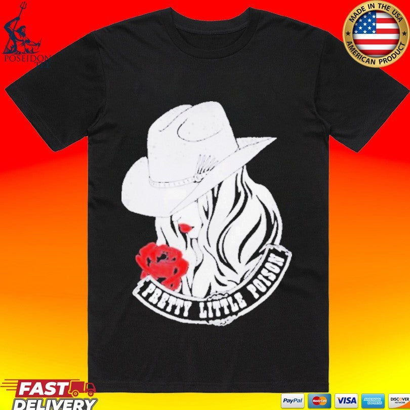 Warren Zeiders Pretty Little Poison Cowgirl Concert T-T-shirts