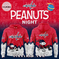 Washington Capitals 75th Anniversary of Peanuts Red Hoodie
